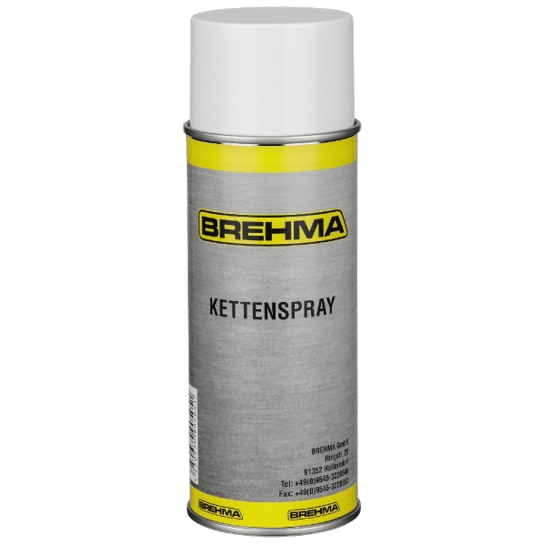 24x BREHMA Kettenspray 400ml für O-Ring-Ketten geeignet transparent inkl. Griff