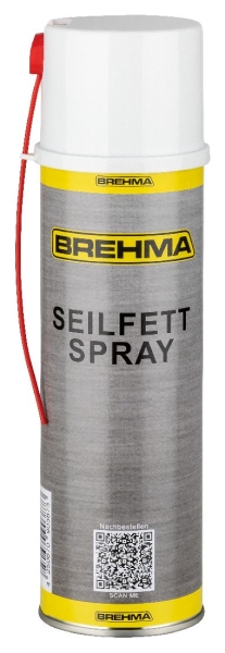 24x BREHMA Seilfett Spray 500ml Fettspray Sprühfett Kettenfett mit Griff