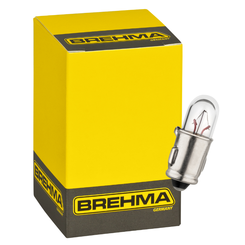 10x BREHMA Instrumentenbeleuchtung 6V 2W BA7s