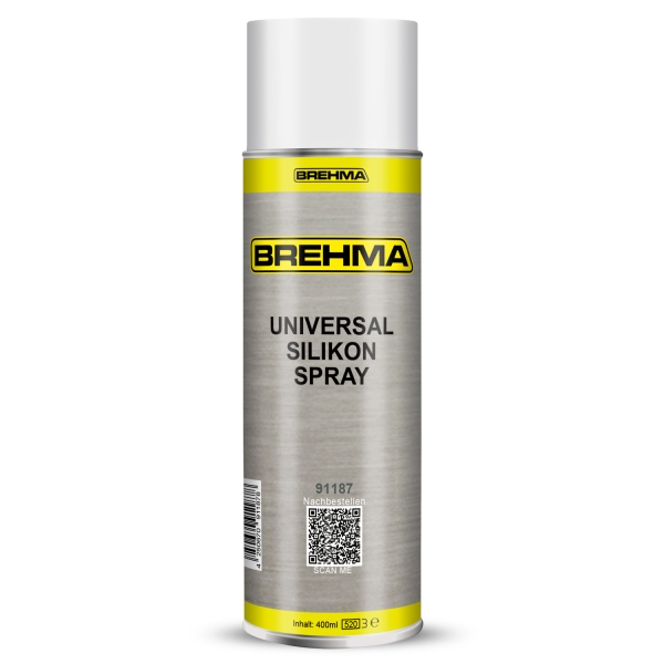 24x BREHMA Universal Silikonspray 400ml Schmiermittel Schmierstoff Siliconespray inkl. Griff