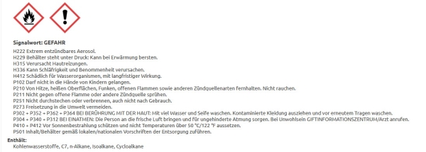 24x BREHMA Haftschmierfett Spray Haftschmierspray Sprühfett mit Griff